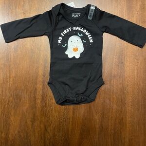 The Children's Place Black Halloween Bodysuit